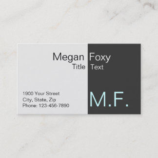 才能のビジネスカード 名刺