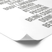 才能ゼロの10の事柄 ポスター (角)