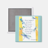 才能引用文磁石 マグネット (正面/裏面)