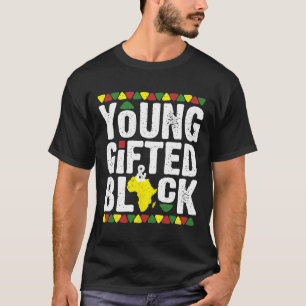 才能豊かなブラック・ダシキ・アフリカプライド史M Tシャツ