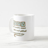 才能豊かな孫の乳母 コーヒーマグカップ (正面左)