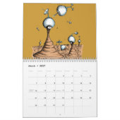 打たれた道-風変わりな芸術トリック「による「のnおもしろいを離れて カレンダー (3月 2027)