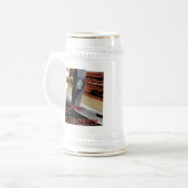 打たれて下さい! ビールジョッキ (正面左)