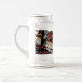 打たれて下さい! ビールジョッキ (左)