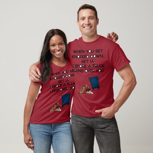 打たれると Tシャツ (ユニセックス)