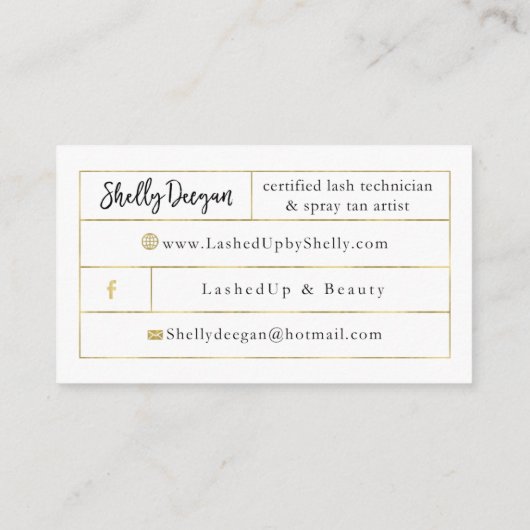 打たれる及び美しいの名刺 名刺 (裏面)