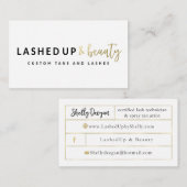 打たれる及び美しいの名刺 名刺 (正面/裏面)