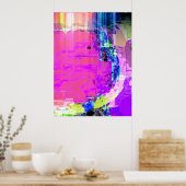 打ちつけるハート ポスター (キッチン)