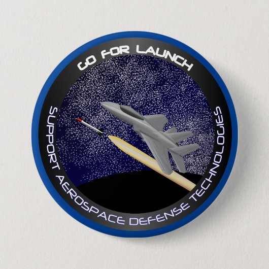 打ち上げに移動 缶バッジ (正面)