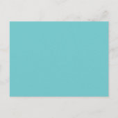 打ち上げよう！宇宙ロケット船の誕生日パーティー インビテーションポストカード (裏面)