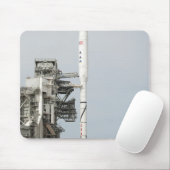 打ち上げパッド2にはアレスI-Xロケットが見られる マウスパッド (マウス)