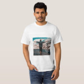 打ち上げ与える Tシャツ (正面フル)