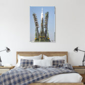 打ち上げ足場を設置 キャンバスプリント (インサイチュ (寝室))