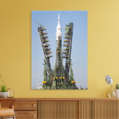 打ち上げ足場を設置 キャンバスプリント (インサイチュ (リビング))