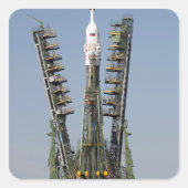 打ち上げ足場を設置 スクエアシール (正面)