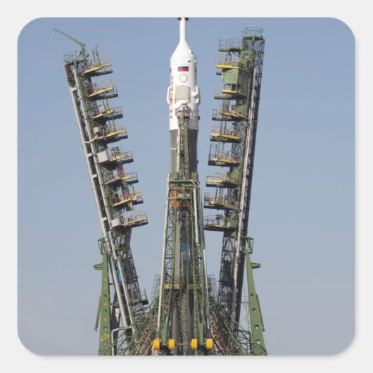 打ち上げ足場を設置 スクエアシール (正面)