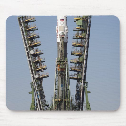 打ち上げ足場を設置 マウスパッド (正面)