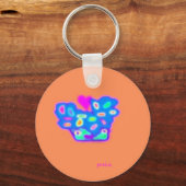 打ち付けキーチェーン キーホルダー (正面)