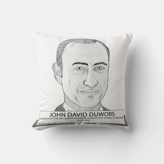 打ち抜き枕の練習 クッション (正面)