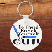 打ち負かす キーホルダー (正面)