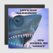 打ち込まれたクルーズドアマグネットをゲットしよう マグネット招待状 (正面/裏面)