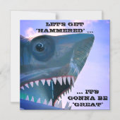 打ち込まれたクルーズドアマグネットをゲットしよう マグネット招待状 (正面)