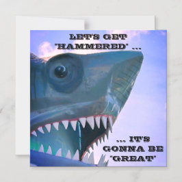 打ち込まれたクルーズドアマグネットをゲットしよう マグネット招待状