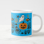 打ち込む海 ジャンボコーヒーマグカップ (右)