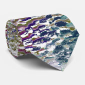 打ったガラスの下絵を描のシンと(ばちゃばちゃ)跳ねる ネクタイ (ロール)