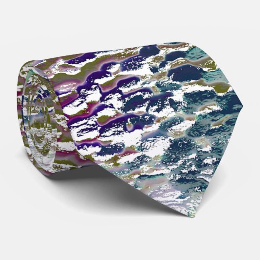 打ったガラスの下絵を描のシンと(ばちゃばちゃ)跳ねる ネクタイ (ロール)