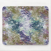 打ったガラスの下絵を描のシンと（ばちゃばちゃ）跳ねる マウスパッド (正面)