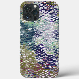 打ったガラスの下絵を描のシンと(ばちゃばちゃ)跳ねる iPhone 13 PRO MAXケース