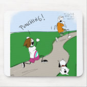 打つこと! マウスパッド (正面)