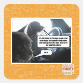 打て。 スクエアシール (正面)