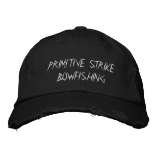 打初期のつボウフィッシング – Embroided Hat 刺繍入りキャップ