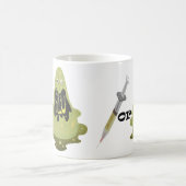 打撃かインフルエンザ コーヒーマグカップ (中央)