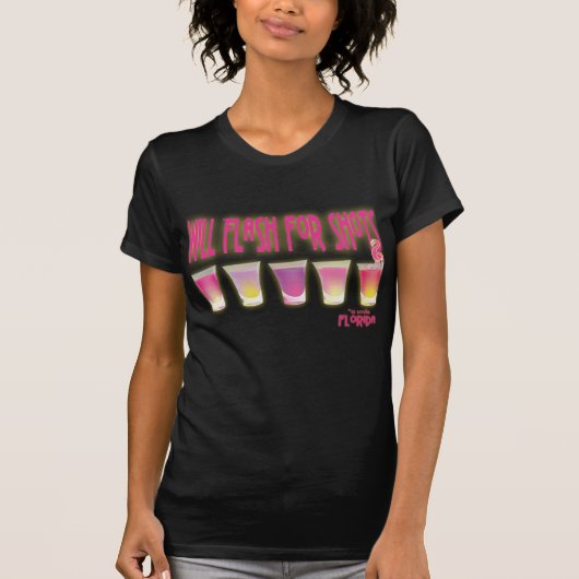 打撃のためのスマイルは点滅します Tシャツ (正面)