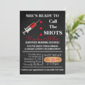 打撃の卒業の招待を呼ぶために用意して下さい 招待状 (スタンド正面)