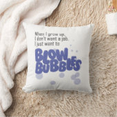 打撃の泡 クッション (ブランケット)