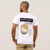 打撃の魚のワイシャツ Tシャツ (裏面フル)