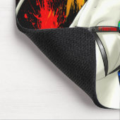 打撃のsplatのイメージ マウスパッド (コーナー)