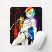 打撃のsplatのイメージ マウスパッド (マウス)