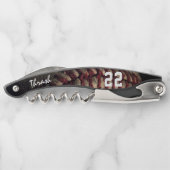 打撃を受けた野球名前をカスタムする&ジャージーナンバー ソムリエナイフ (裏面)