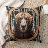 打撃ベアポートレート クッション (ブランケット)