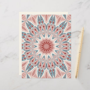 打撃モダン万華鏡のように千変万化するパターンマンダラフラクタルアート