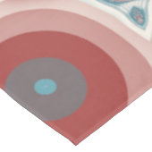 打撃モダン万華鏡のように千変万化するパターンマンダラフラクタルアート テーブルクロス (アングル)