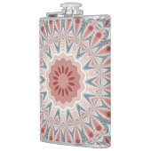 打撃モダン万華鏡のように千変万化するパターンマンダラフラクタルアート フラスク (左)