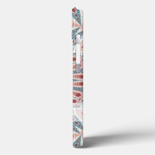 打撃モダン万華鏡のように千変万化するパターンマンダラフラクタル名 Case-Mate iPhoneケース (裏面 / 左)