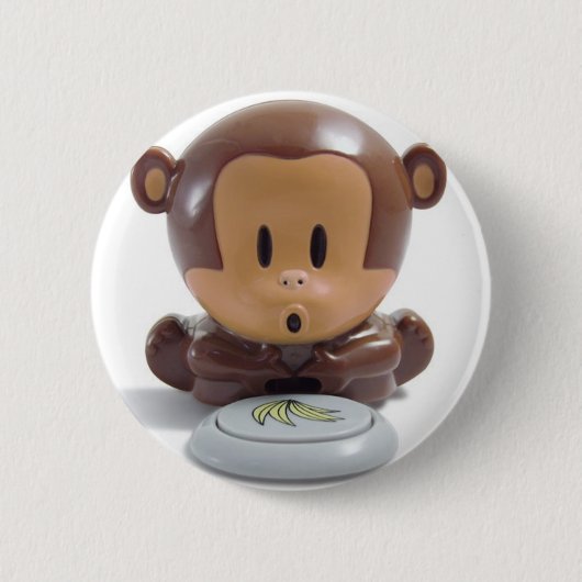 打撃猿ネイルドライヤー[1] 缶バッジ (正面)