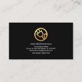 打撃用熱電稲妻金ゴールドバルブ 名刺 (裏面)